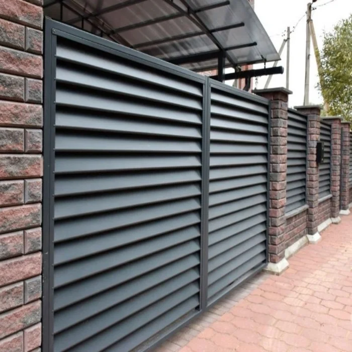 забор жалюзи
