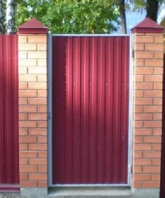 Калитка из профлиста